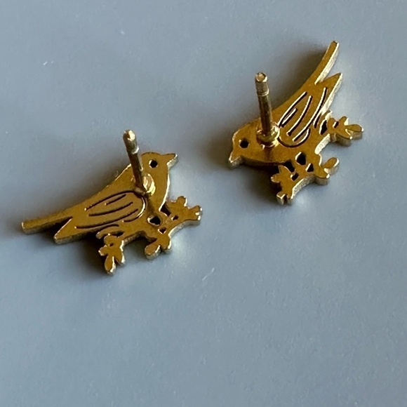 Stainless Steel Bird Studs. - Picture 8 of 10